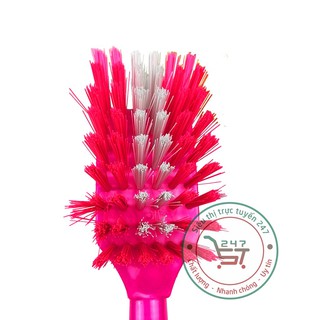 Cọ chà toilet cán inox dài