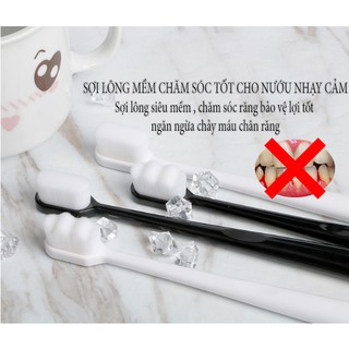 Bàn Chải Đánh Răng Lông Mềm , Sợi Lông NaNo siêu mỏng
