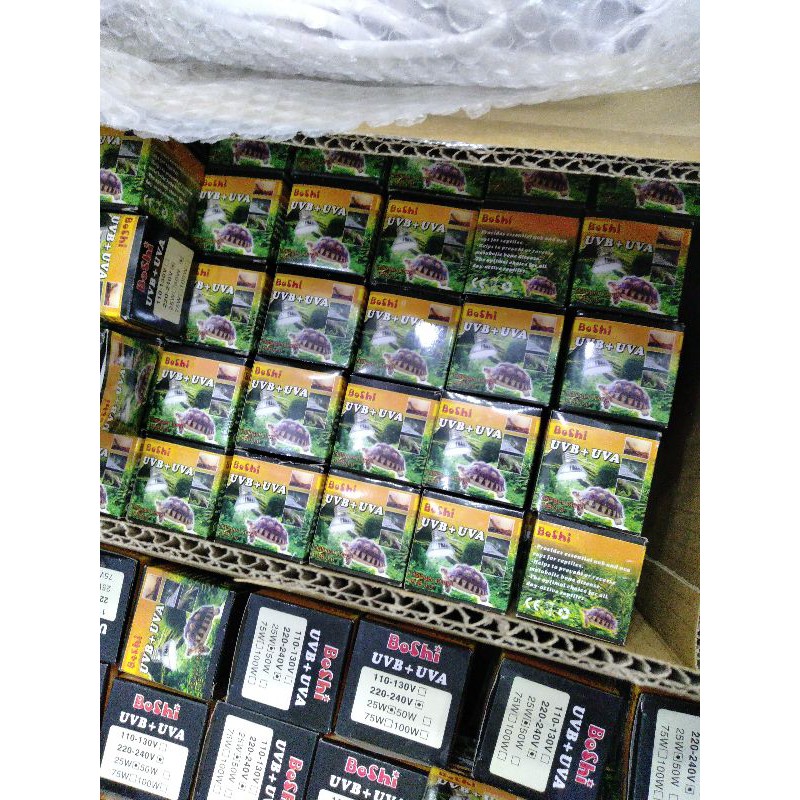 Combo 10 Bóng UVA UVB 3.0 25W 50W 75W