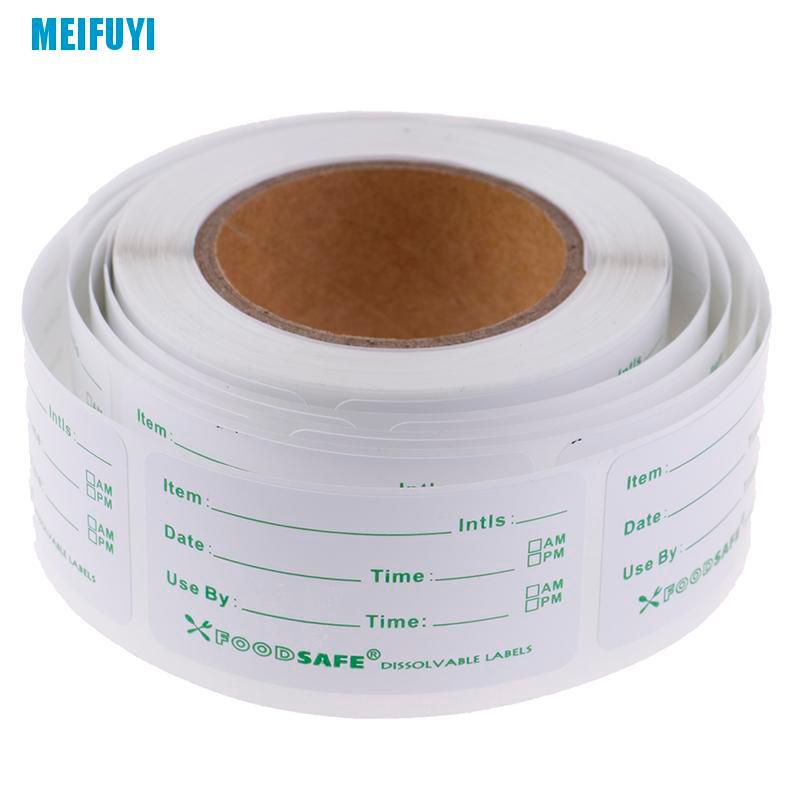 Set 250 miếng dán đánh dấu hộp thức ăn 439v tự dính có thể tháo gỡ