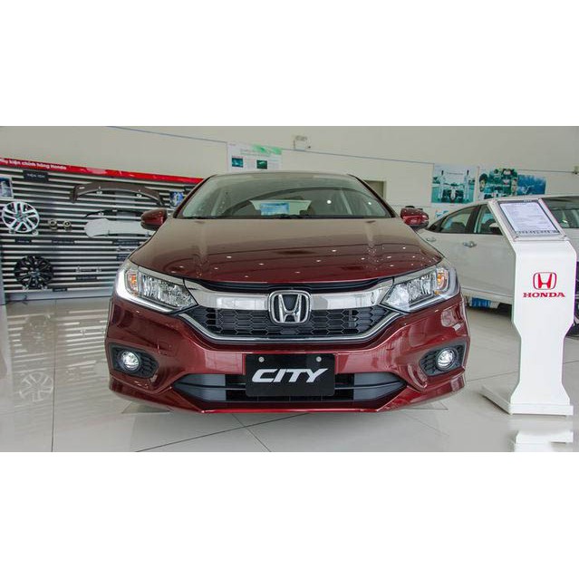 Vè che mưa chỉ mạ crom cao cấp Honda City 2018