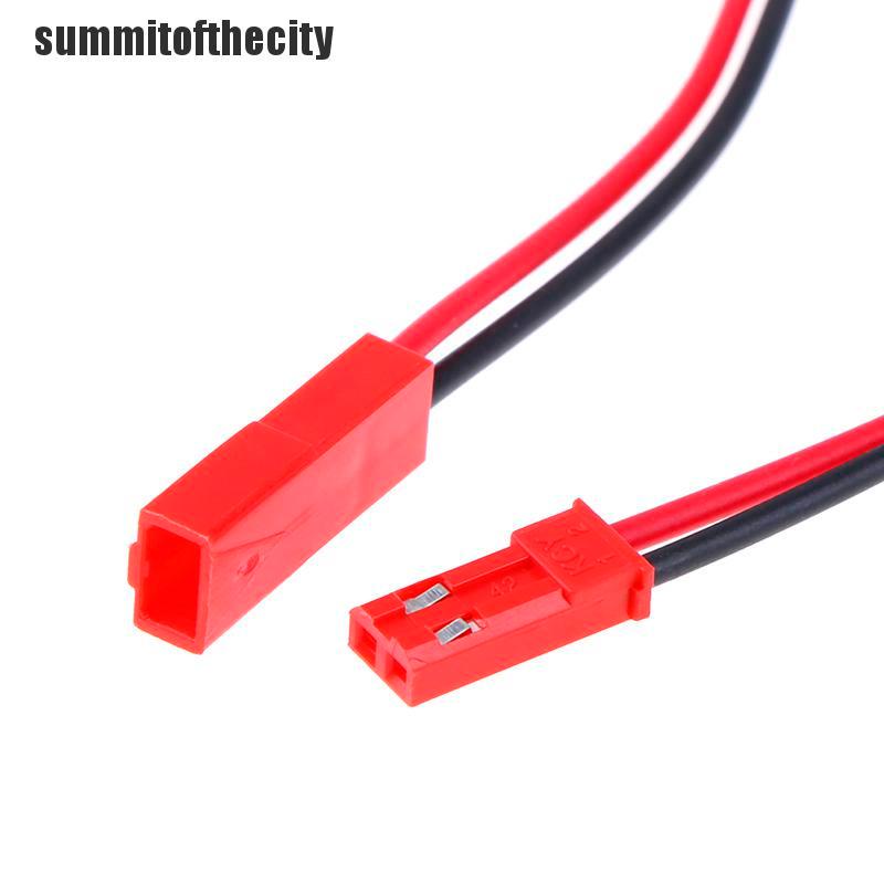 Set 20 Đầu Nối 2 Pin male female jst plug 22 awg