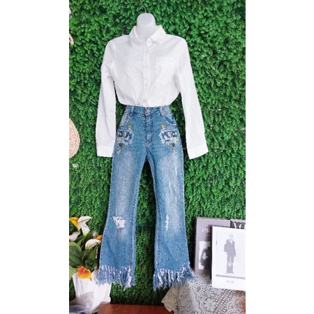Thanh lý set jean loe size XS