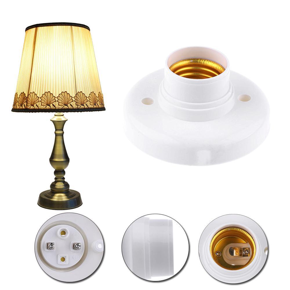 Set 1 / 5 Đuôi Đèn E27 Giá Đỡ
