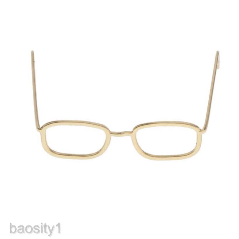 Mô hình mắt kính cho búp bê tỉ lệ 1/6 cỡ 2.3x2.3cm