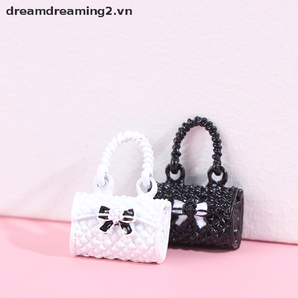 Bộ 2 Túi Xách Trang Trí Cho Búp Bê Mini