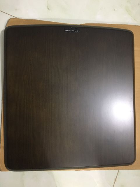 Bàn xếp gọn mini 40cmx37cmx30cm gỗ cao cấp, chân sắt | BigBuy360 - bigbuy360.vn