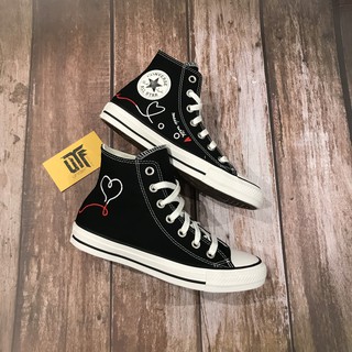 Giày Converse Chuck Taylor All Star Valentine's Day Đen 171158c