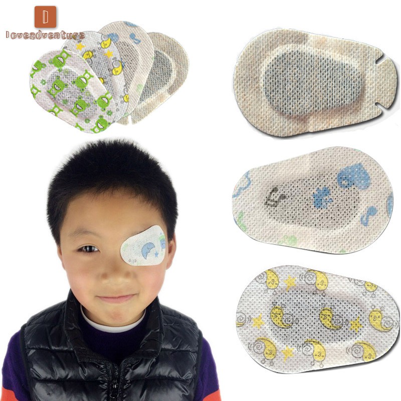 Set 20 miếng bịt mắt y tế mềm mại dùng một lần dành cho bé