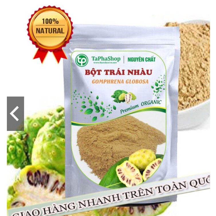 250g Bột Nhàu Ninh Thuận sấy khô nguyên chất - Hàng công ty Thảo DƯợc Việt