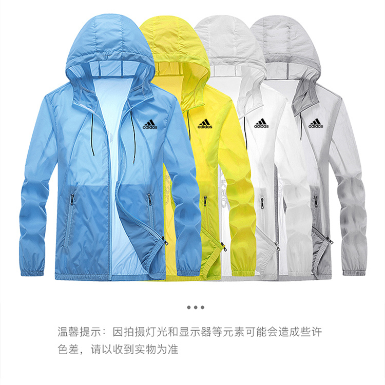 Áo Khoác Adidas Mỏng Thoáng Khí Chống Tia Uv Cho Nam