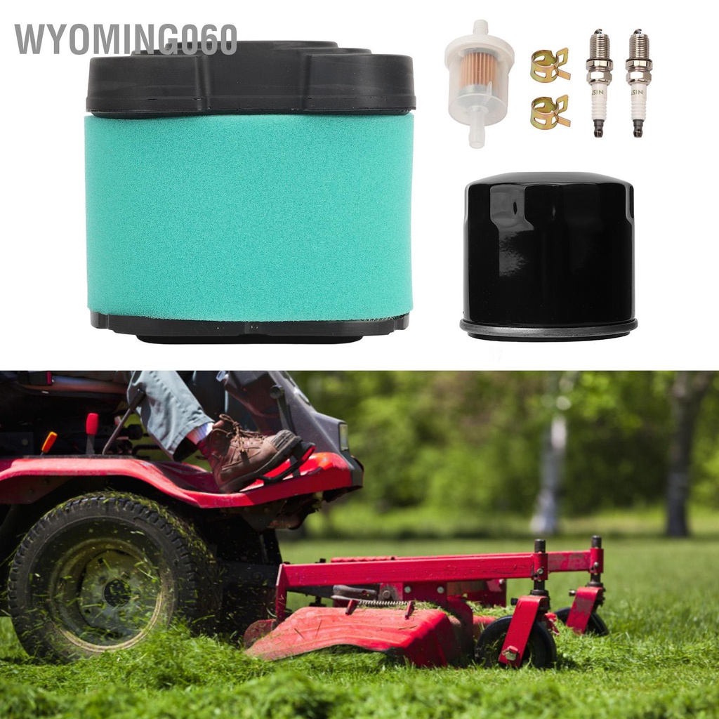 Wyoming060 Bộ sửa chữa bộ lọc khí bằng sắt Cao su bugi nhiên liệu Khóa phụ kiện tông đơ cho Thợ thủ công YT4000 Máy cắt cỏ 792105