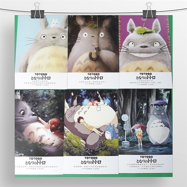 Hộp 36 Post Card Hình Totoro (9.3 x 14.3cm) - Mẫu 1