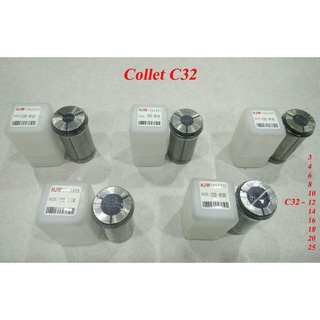 Collet c32 dùng cho đầu kẹp cnc
