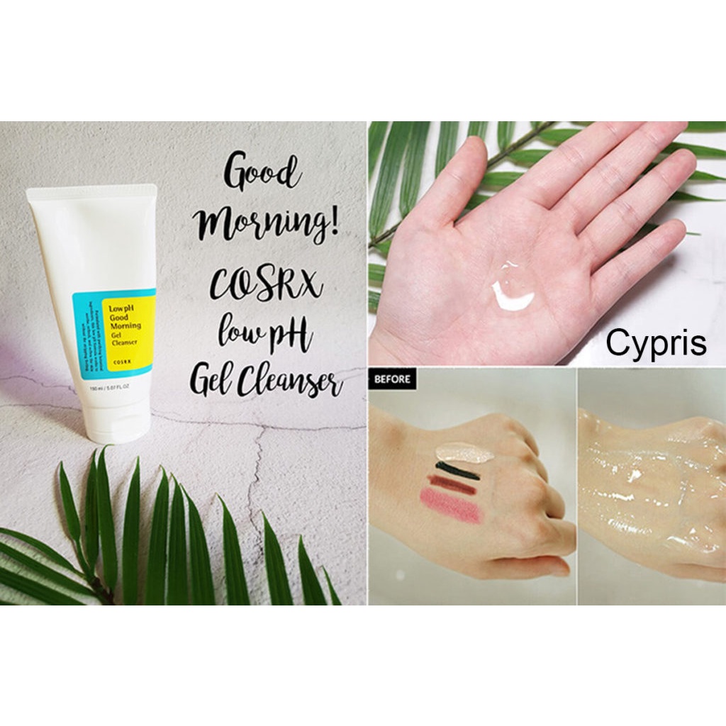 Sữa Rửa Mặt Cosrx, Toner Srm Corx Ph Good Morning Gel Cleanser | BigBuy360 - bigbuy360.vn