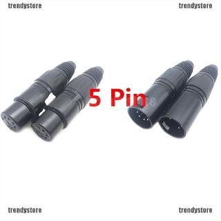 Đầu Nối Dây Cáp Xlr 3 / 5 pin