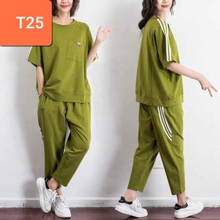 Bộ quần áo lửng chất cotton mặc nhà bigsize 45-82kg