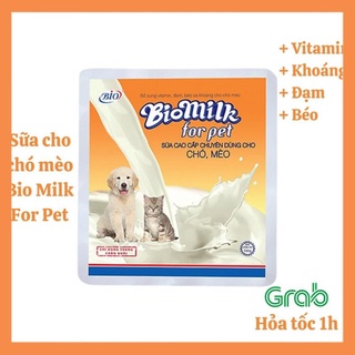 Sữa cho chó mèo Bio Milk 100gr Sữa bột dinh dưỡng cho thú cưng