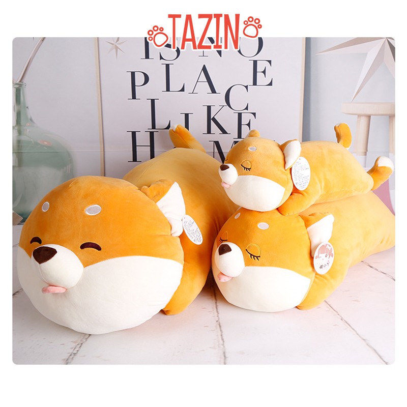 Gấu Bông Chó Shiba Biểu Cảm Cao Cấp TAZIN