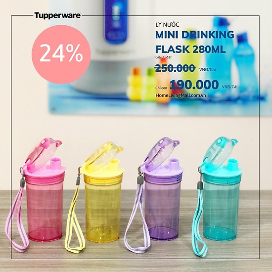 Bình nước Drinking Flask Gen II 280ML Tup