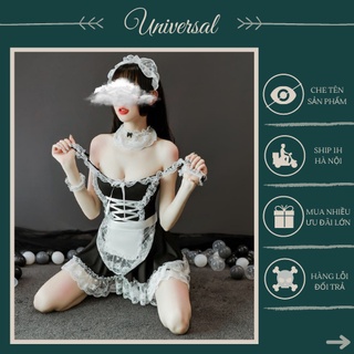 Đồ Cosplay Cô Hầu Gái Sexy - Bộ Đồ Ngủ Cô Giúp Việc Nghe Lời Gợi Cảm UNIVERSALXXX - DCP18