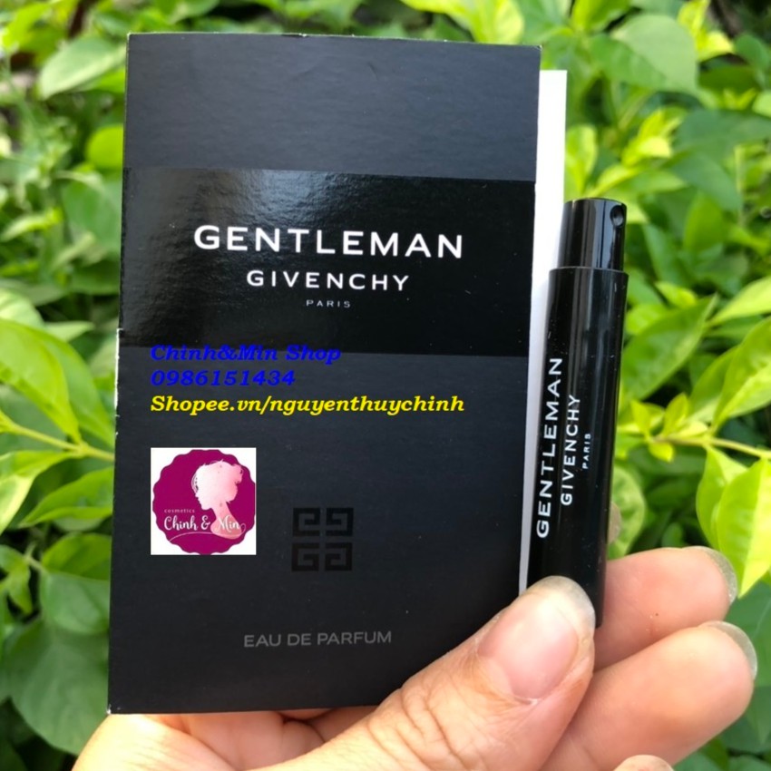 Vial nước hoa GIVENCHY GENTLEMAN