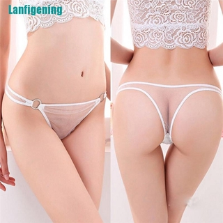 Quần Lót Lọt Khe Phối Lưới Phong Cách Quyến Rũ Dành Cho Nữ