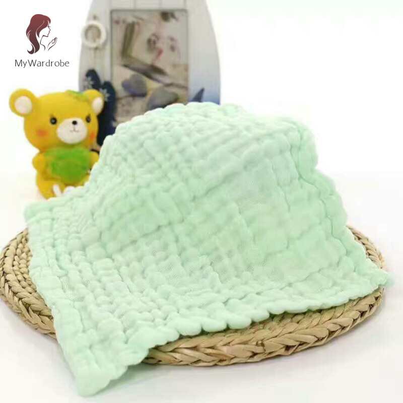 Set 5 Khăn Lau Cotton Mềm Mại Cho Trẻ Sơ Sinh