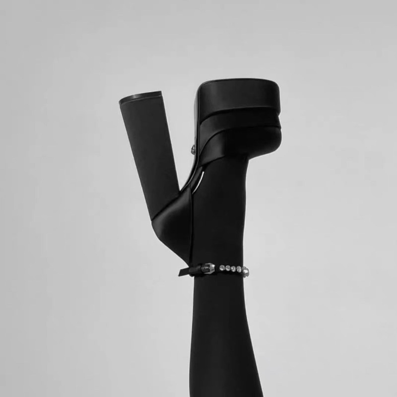 GIÀY CAO GÓT LOLITA L01 ĐẾ KÉP CAO 14CM