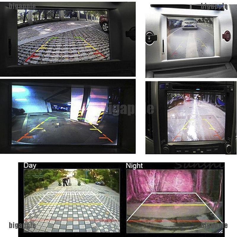 Camera lùi xe gắn 8 bóng LED cao cấp cho xe ô tô