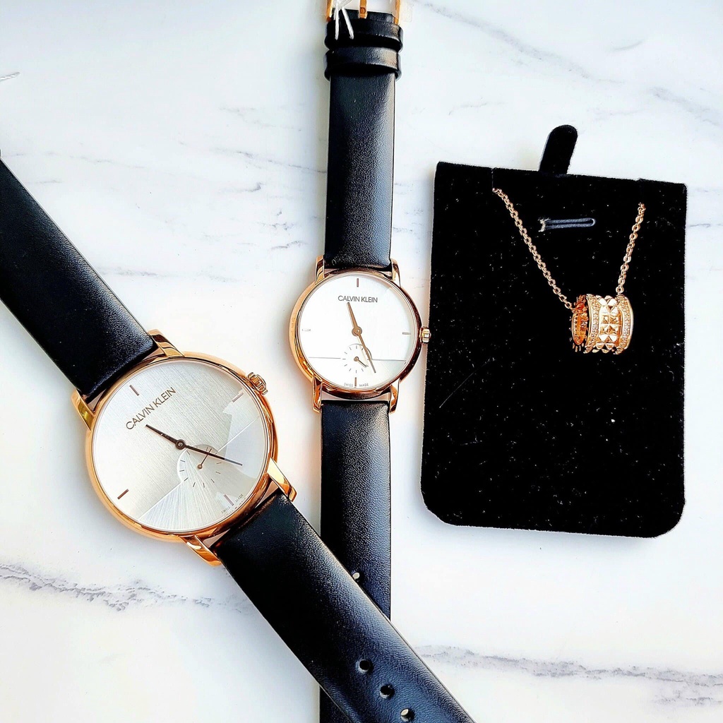 Đồng Hồ Cặp CALVIN KLEIN K9H2X6C6 vs K9H2Y6C6 Chính Hãng Tặng Dây Da Cao Cấp