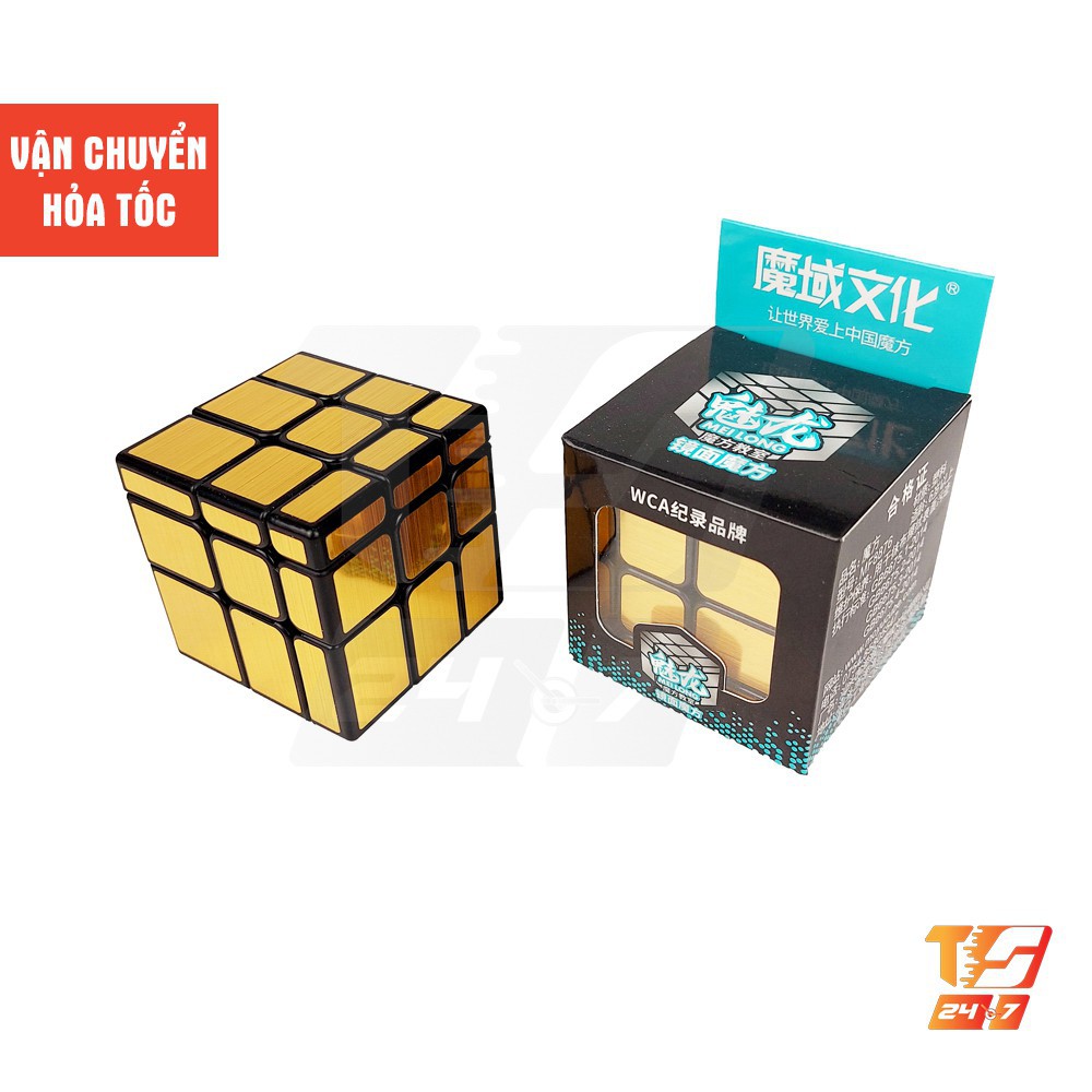 ☈✿Khối Rubik 3x3 Biến Thể Vàng MoYu MeiLong Mirror - Đồ Chơi Rubic Gương 3 Tầng 3x3x3