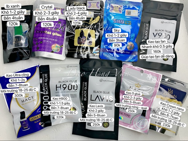 Keo macy ultra cling keo nối mi