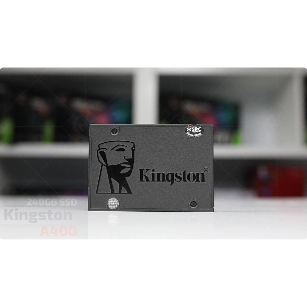 Ổ cứng SSD Kingston A400 240GB 2.5 inch SATA3 (Đọc 500MB/s - Ghi 450MB/s) - (SA400S37/240G) - New - Chính Hãng - BH 36T
