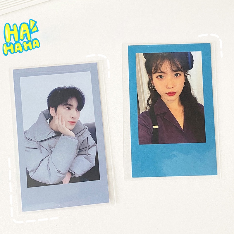 Vỏ Bọc Thẻ Trong Suốt Bằng Nhựa Chống Nước A7 10×7Cm