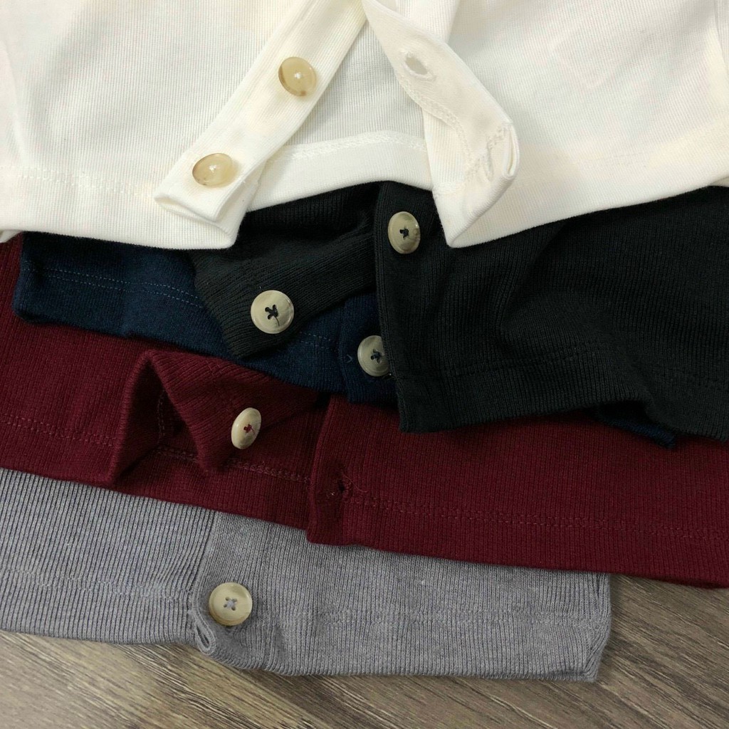 Áo croptop thun gân tay dài F21 VNXK