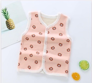 Combo 2 Áo khoác gile nỉ cho bé