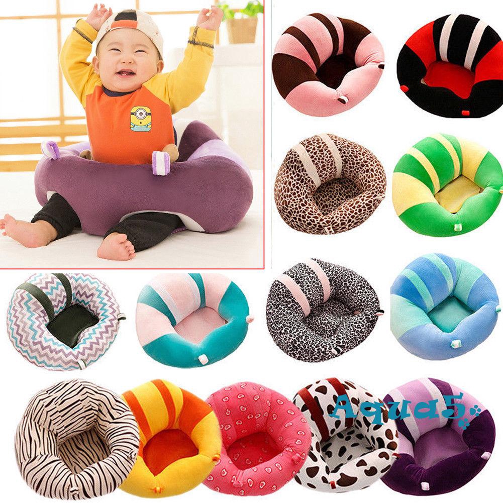 ❆☉❆Kids Baby Support Seat Sit Up Soft Chair Cushion Sofa Plush Pillow Toy Bean Bag