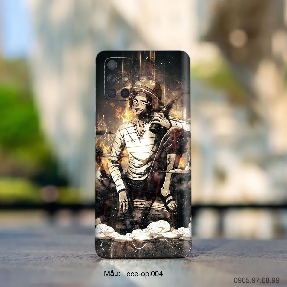 Skin dán điện thoại Samsung in hình One Piece (inbox mã máy cho Shop)