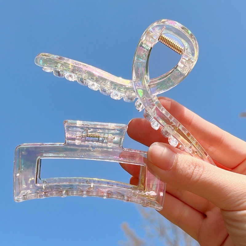 Kẹp Tóc Trong Suốt Chống Trượt Cho Nữ