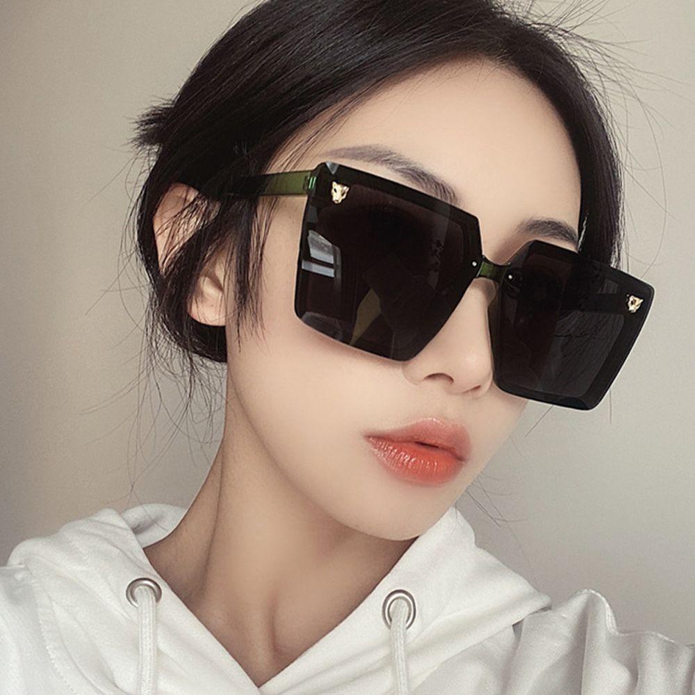 Kính Mát Phân Cực Gọng Vuông Chống Tia UV400 Thời Trang Cho Nữ