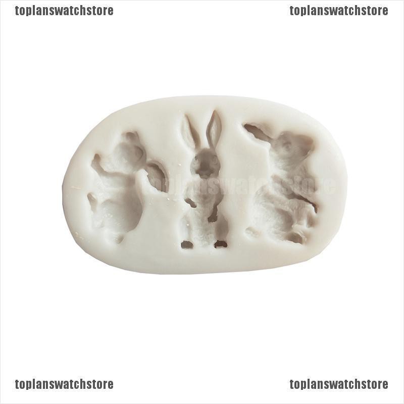Khuôn silicone Làm Bánh Hình Thỏ Đáng Yêu