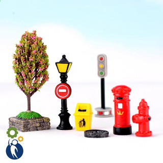Bộ 2 Thùng Rác Mô hình mini trang trí