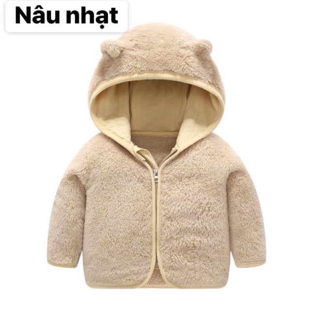 Áo khoác lông cừu cho bé