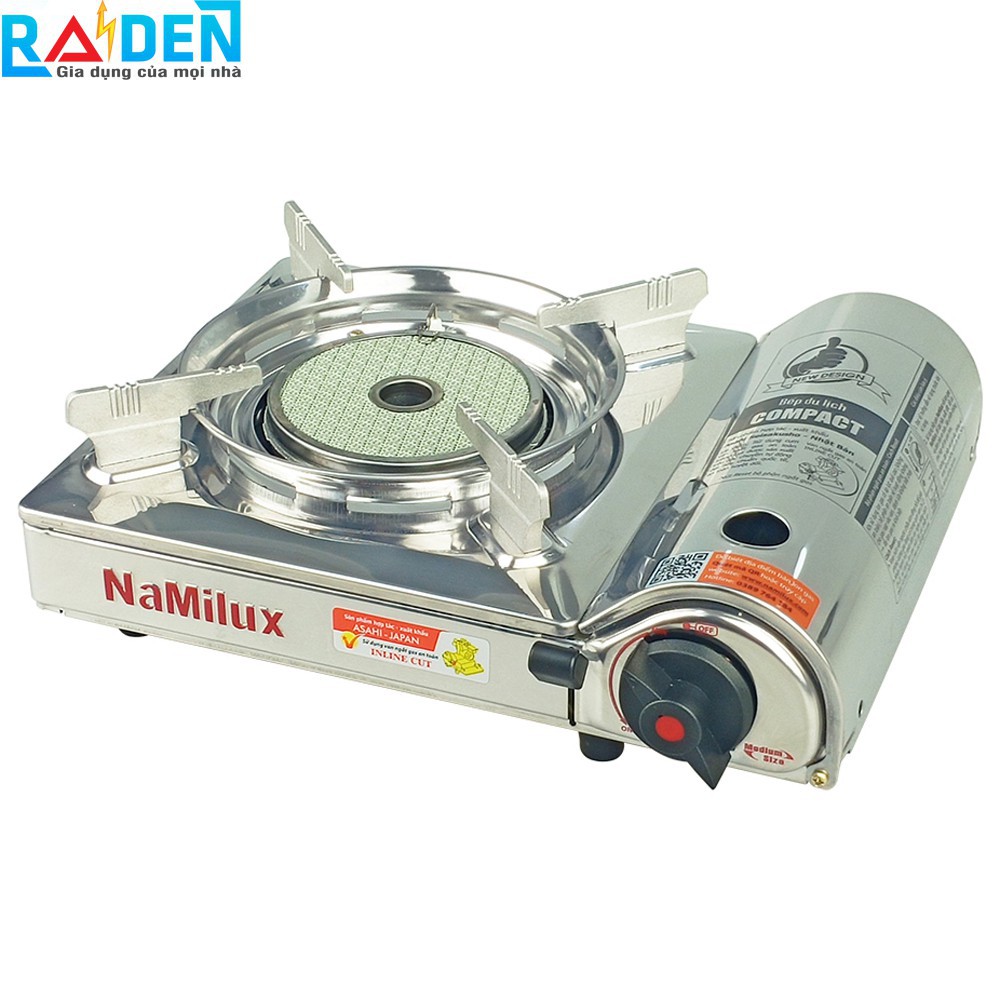 Bếp ga mini hồng ngoại Namilux PM1817AS van Inline Cut ngắt ga an toàn