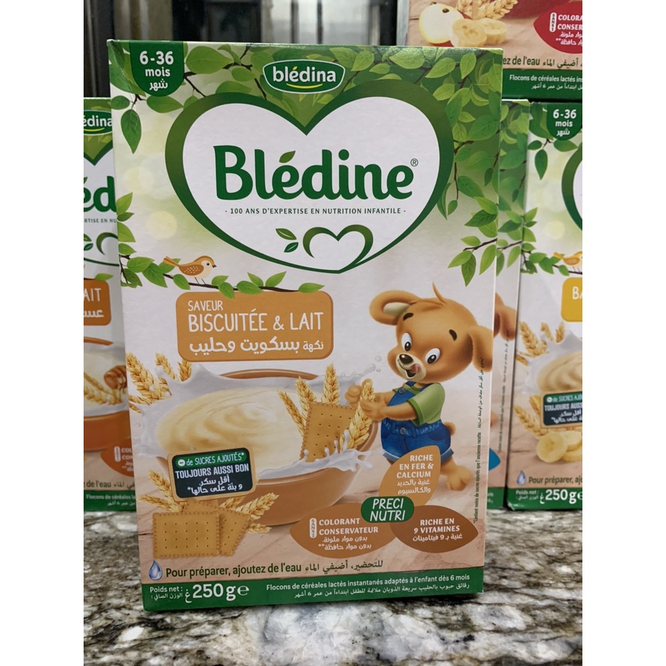 Bột ăn dặm Bledina 250g cho bé từ 6-36 tháng