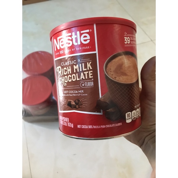 Bột Ca Cao Nestle Rich Milk Chocolate Nhập Khẩu Mỹ Hộp 787.8G