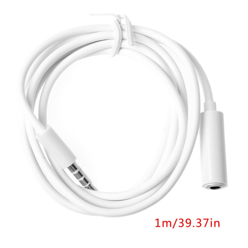 Dây cáp nối dài tai nghe 3.5mm thích hợp cho Iphone Xiaomi