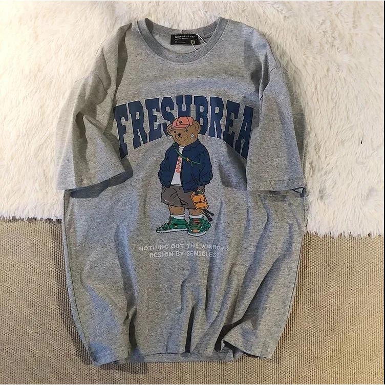 NRVP Áo Thun Nữ Cổ Tròn Ngắn Tay Thời Trang Mùa Hè Phong Cách Hàn Quốc 2022