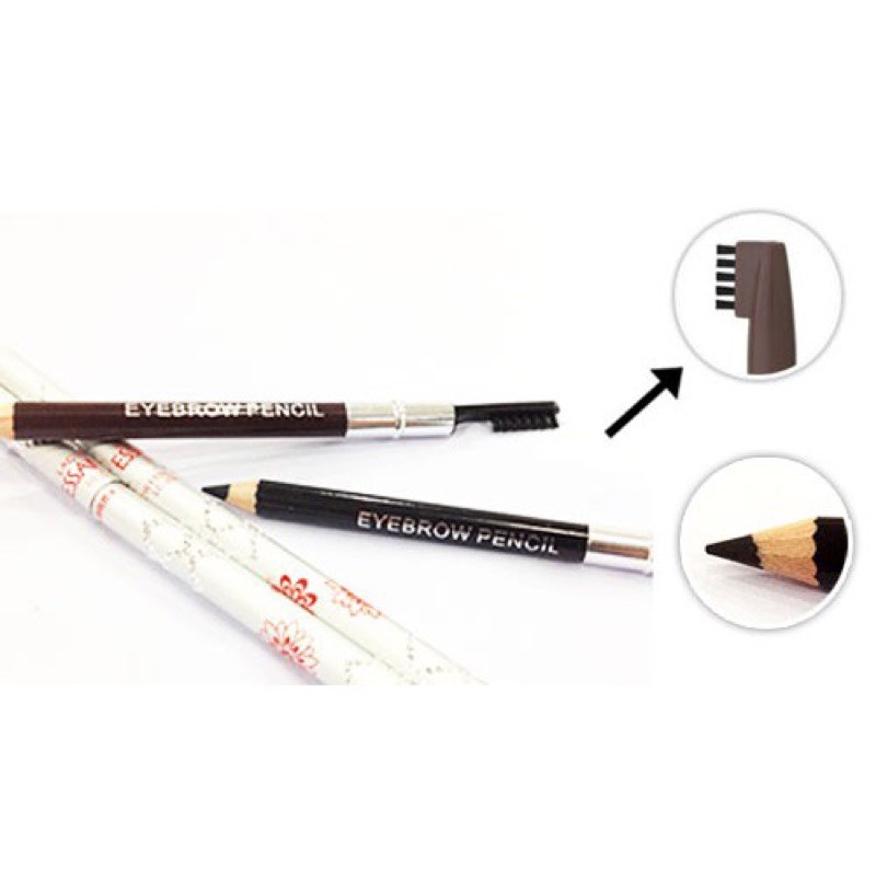 Chì kẻ viền mắt và chân mày 2 trong 1 ESSANCE